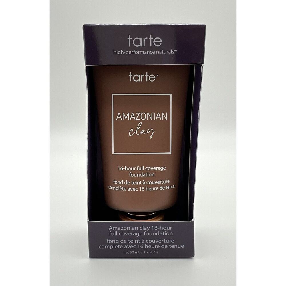 TARTE AMAZONIAN Clay 16 Hour Full Coverage Foundation 57N Rich Neutral 1.7 oz